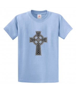 Celtic Cross Classic Unisex Kids and Adults T-Shirt
